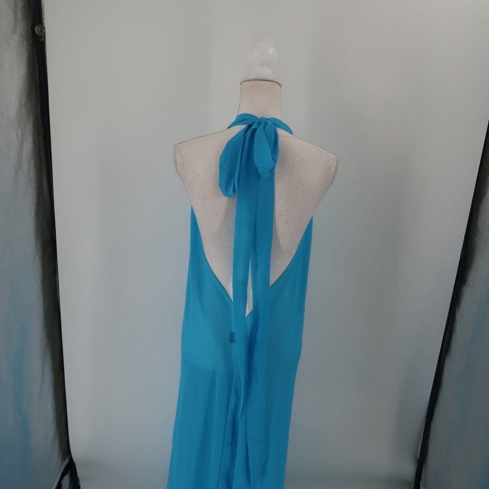 Zury Women's Blue Beach Coverup Size One Size Fits up to an XL NWT - Picture 9 of 11